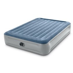 Intex 15" Full Essential Rest Dura-Beam Airbed Mattress with Built-in Pump