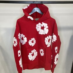 Red Denim Tears Hoodie (Free delivery📦)