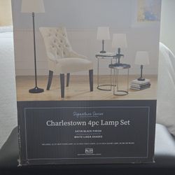 4 Piece Lamp Set 