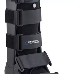 United Ortho Air Cam Walker Fracture Boot, Medium, Black