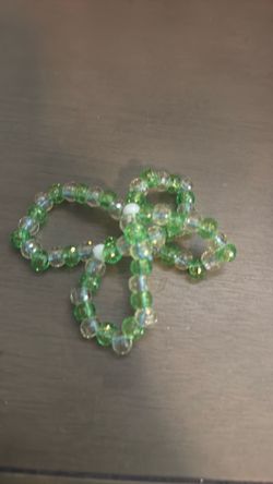 Alien/dog plushie Kandi bracelet harness