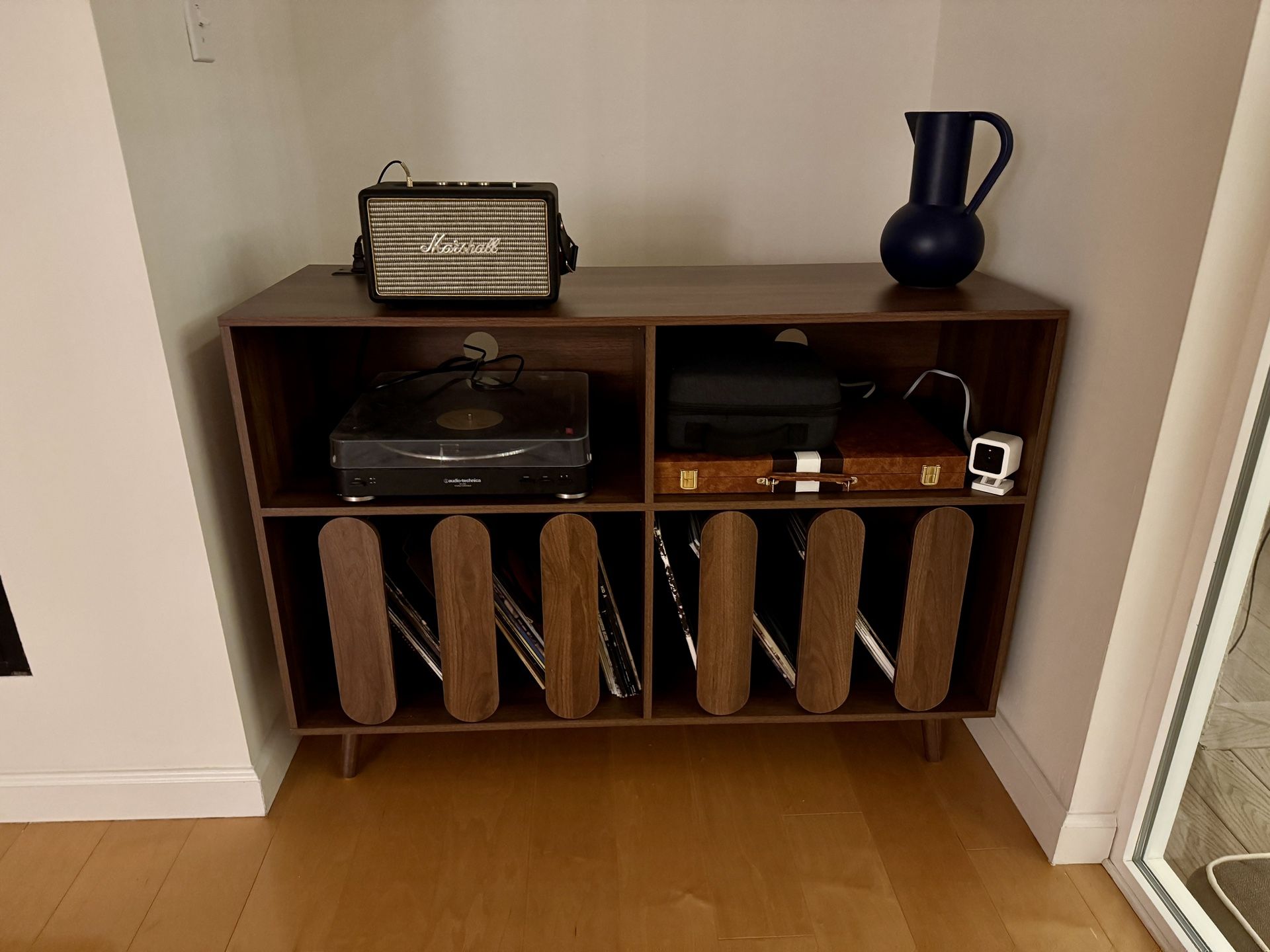 Large Record Player Stand