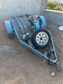 Trailer with Ramp