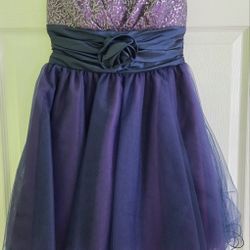 Homecoming Dress: Speechless, Size 5 Women's, Tulled, Sequined, & Strapless Dress, Like New