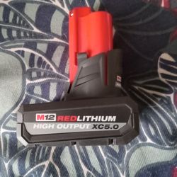 New M12 5.0 Battery