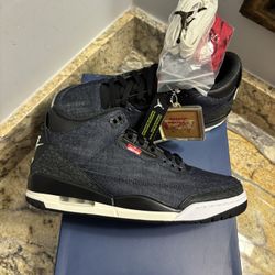 Jordan 3 indigo Levi’s