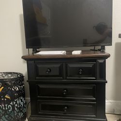 Heavy Wood Nightstand