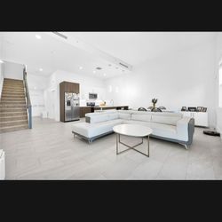 White L Shape Sofa