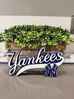 New York Yankees display sign