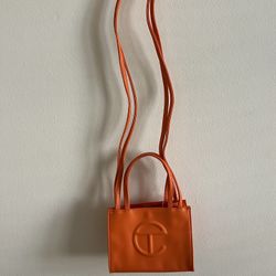 Telfar Orange Mini Crossbody