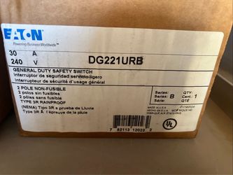 Eaton DG221URB General Duty Safety Switch