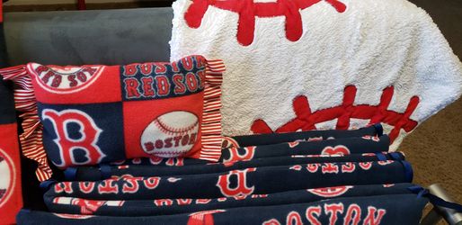 Red sox sales crib bedding