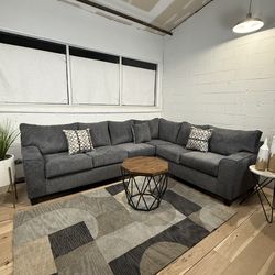 Gray Sectional Sofa