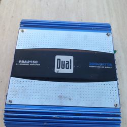 Dual Amp For Parts 
