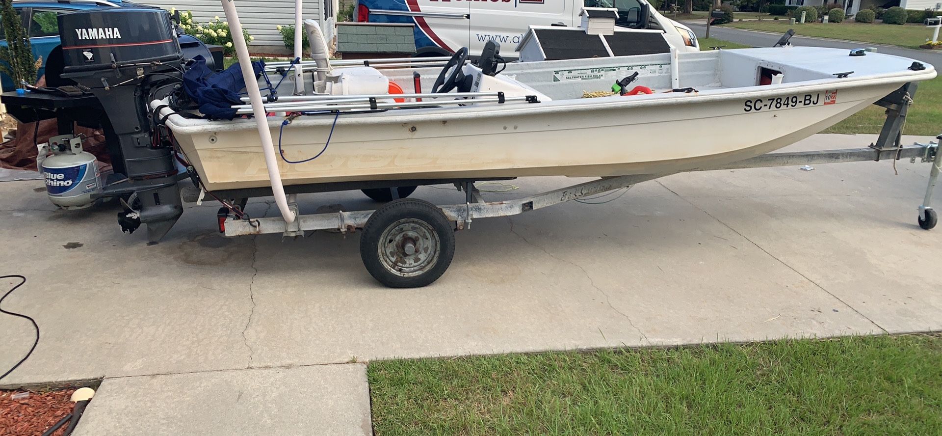 15 foot Rogue 40 hp Yamaha