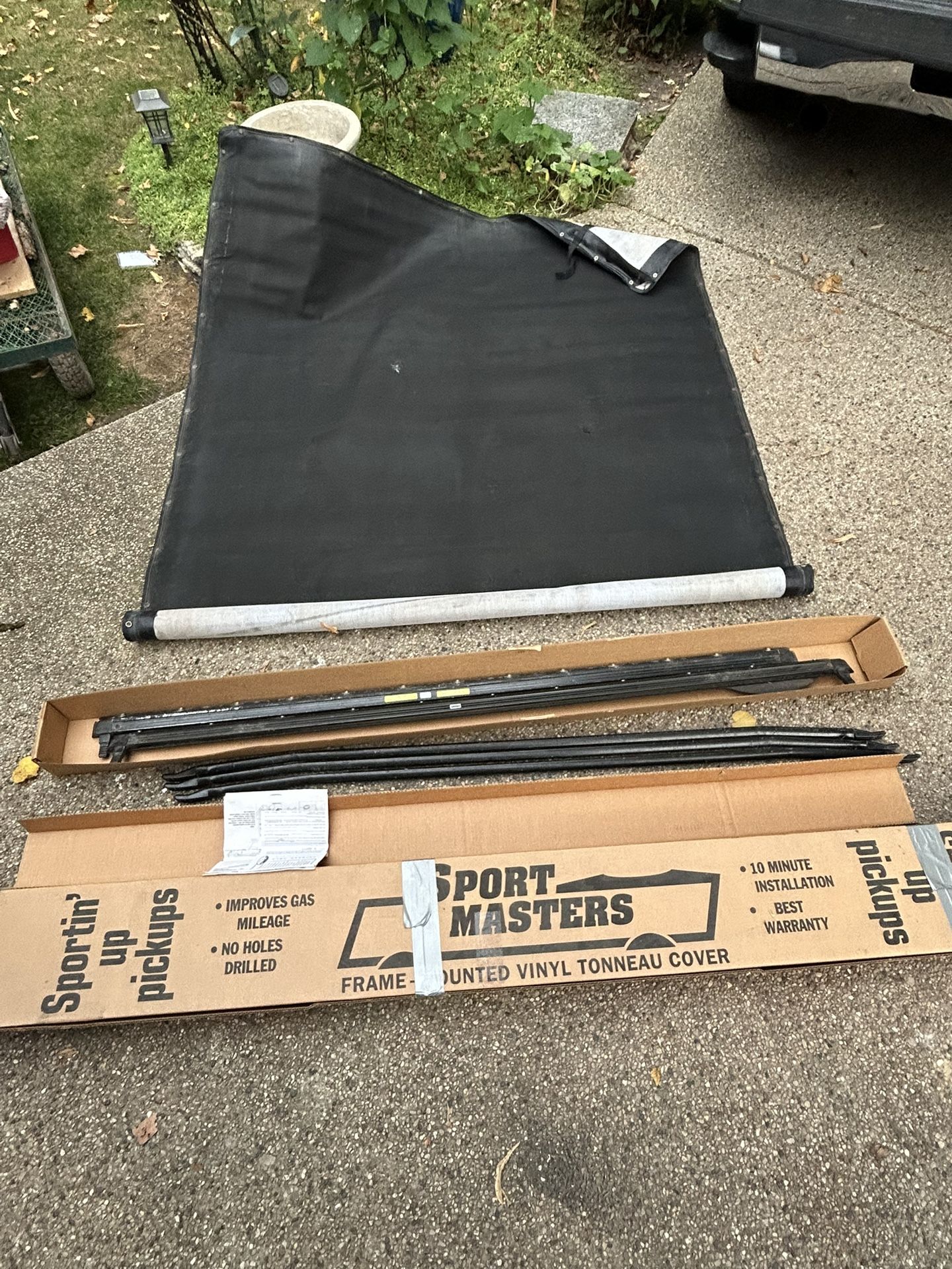 Chevy Long BED COVER TANOE COVER BLACK 