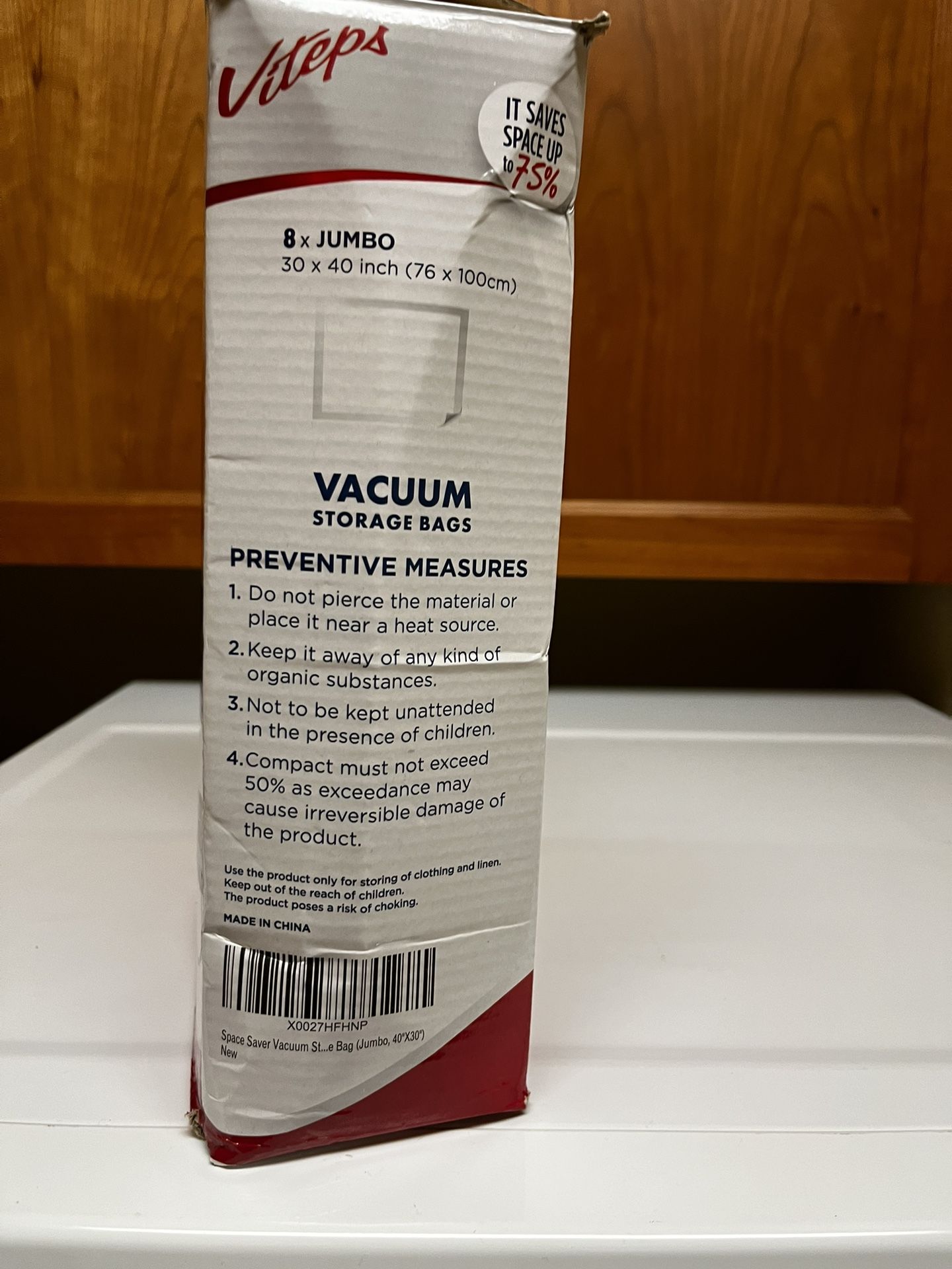 Jumbo Vacuum Storage