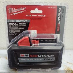 MILWAUKEE BATTERY 6.0 NEW 