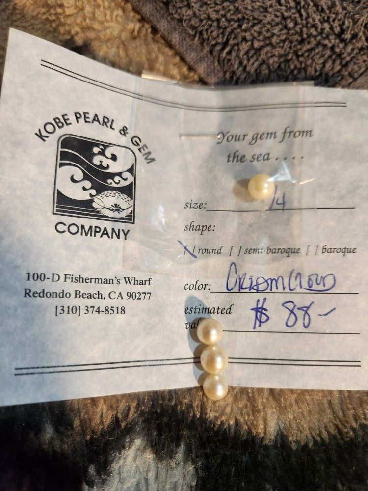 Saltwater Pearls From Redondo Beach