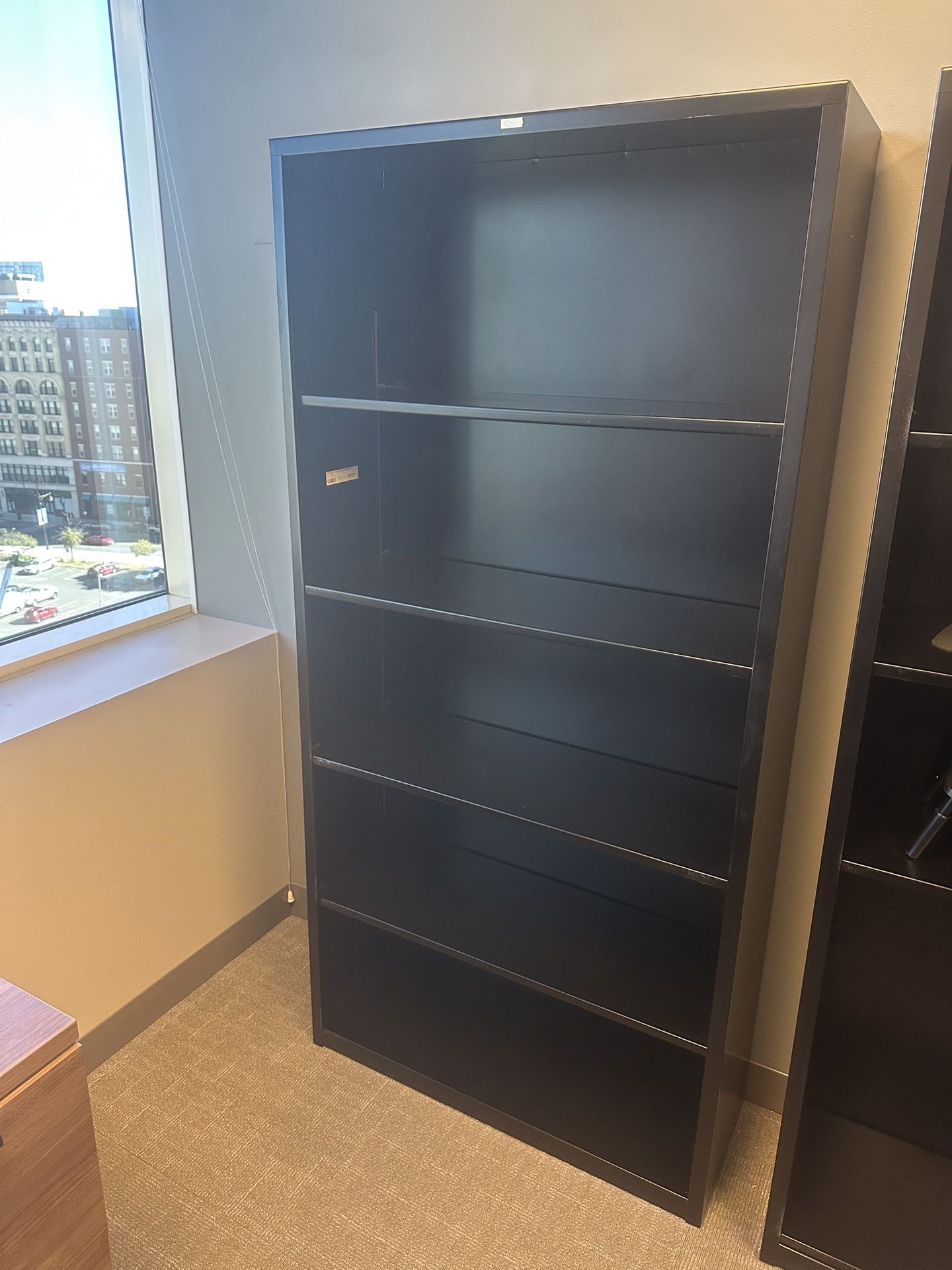 Black Metal Book Shelf For Office  SALE