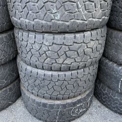 Vendo 35/12.50/R20 Instacion Y Balance Las 4 Llantas Por $210