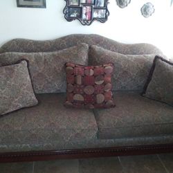 Couch & matching recliner, arm chair.  All three in great condition. Asking $375.00 for all 3  or best offer. Cowboys  NFL jacket size M.$175/ BO  