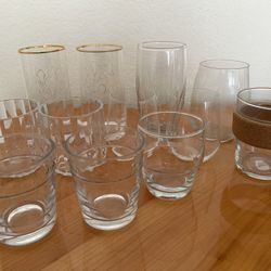 Miscellaneous Glasses In Excellent Condition (2 for $1 or $0.50 Each)