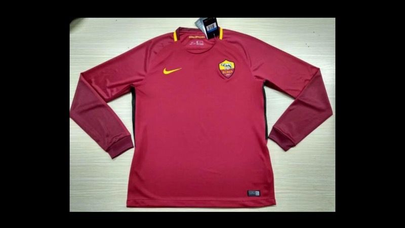 Roma home 17-18 LONG SLEEVES
