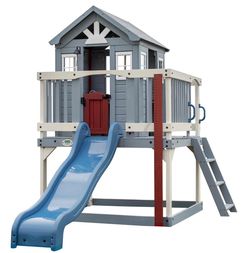 Backyard Discovery Beacon Heights Outdoor Wood Playhouse