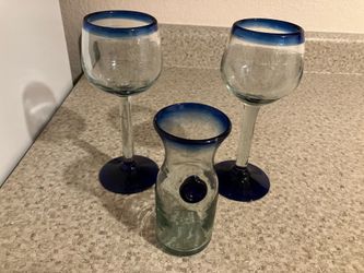 Wine Glasses & Decanter