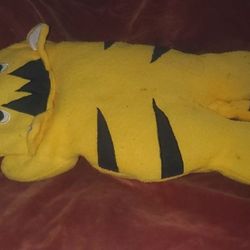 Cozy Yellow Tiger Cat  pillow