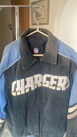 Chargers leather jacket