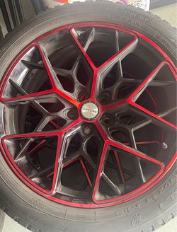 20” Encore Rims w/ NEW Pirelli Tires – $800 OBO