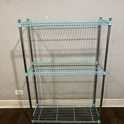 3 - Tier Wire shelf organizer- 35”L x 14”W x54”H