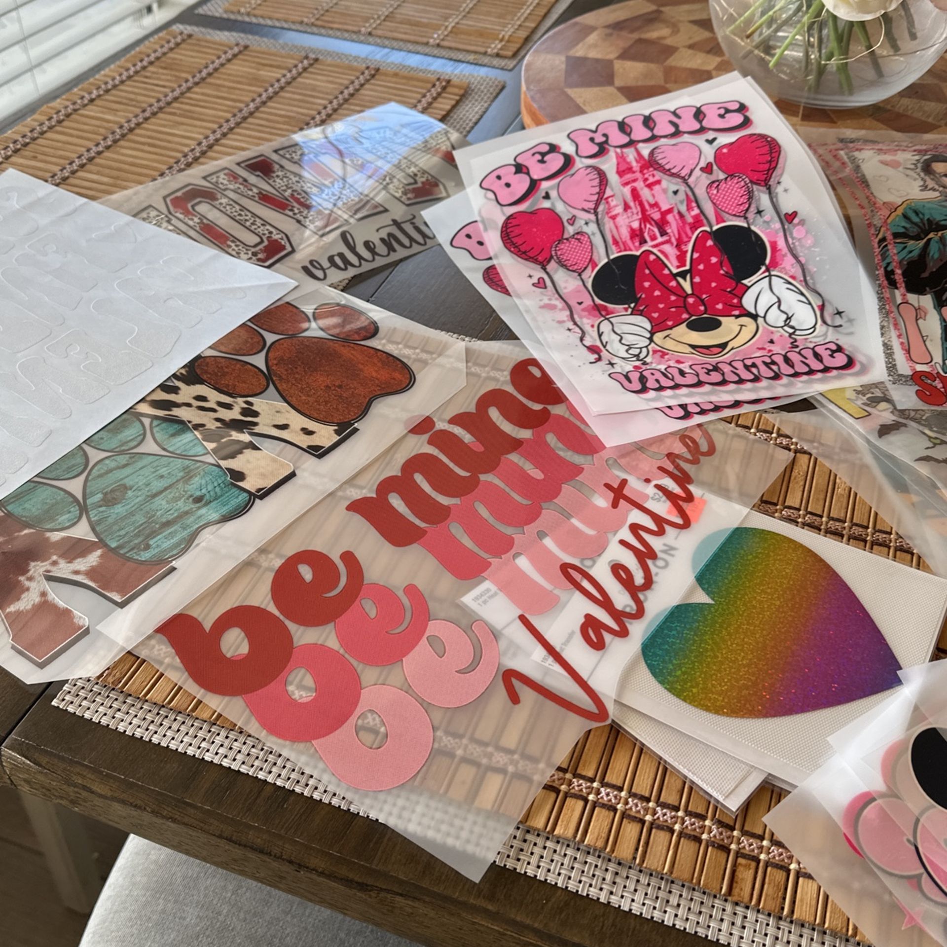 Heat transfer Bundle Valentines And Halloween $25