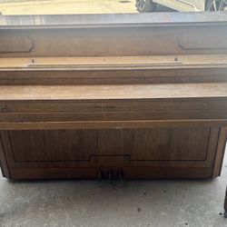 Vose & Sones Upright piano & Stool Free