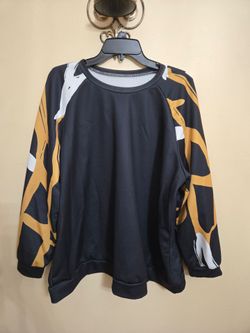 Black Giraffe Print Crewneck Sweatshirt 3xl