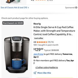 Keurig Coffee Machine