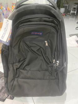 JanSport Rolling Backpack – Black Wheeled School Travel Bag