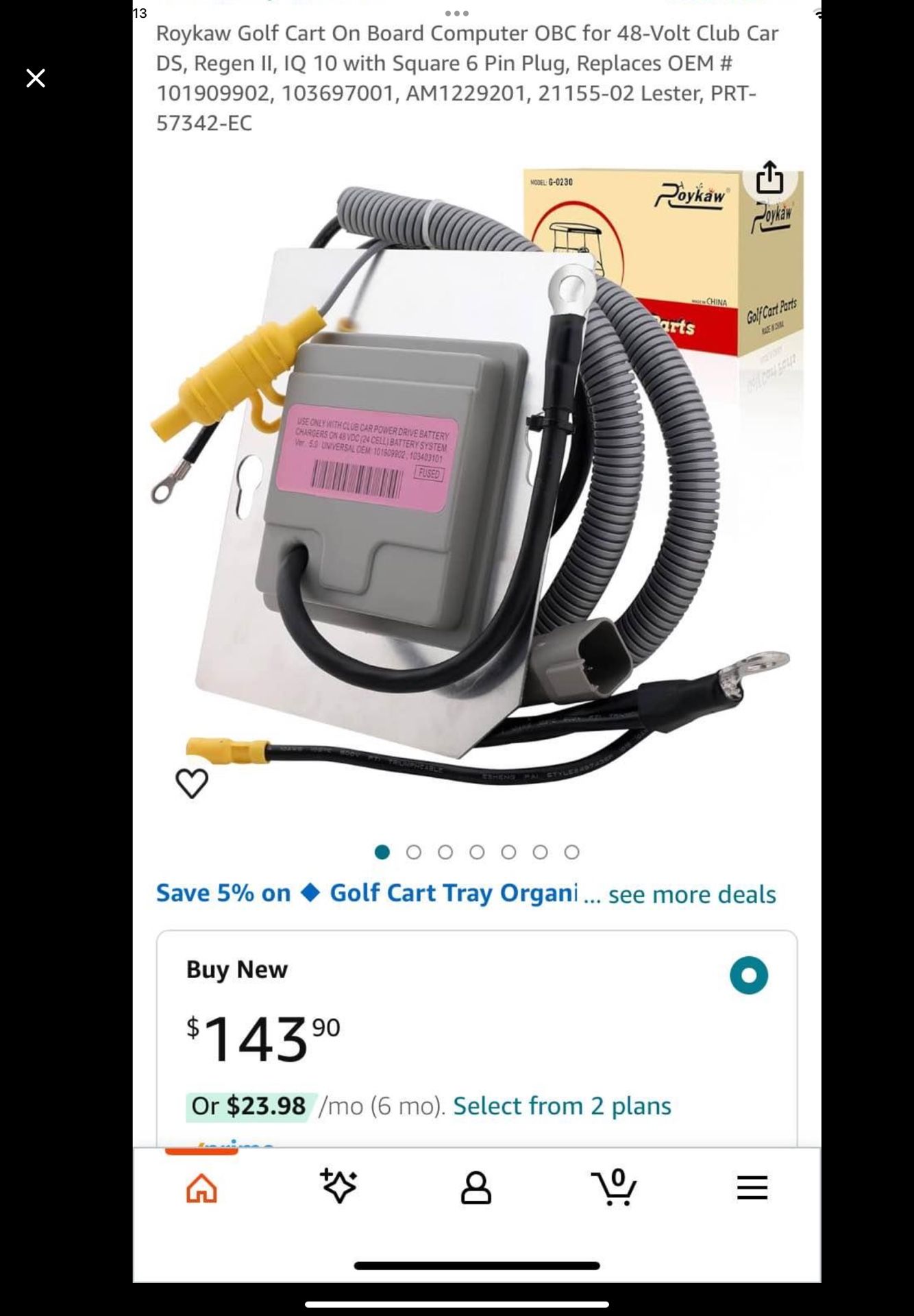 Club Car Golf Cart On Board Computer