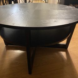Black Coffee Table 