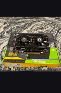 Zotac 1660 Super GPU