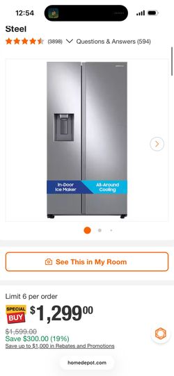 Samsung 2 door fridge