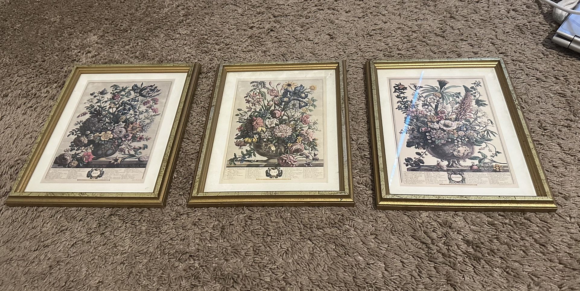 Vintage framed artwork