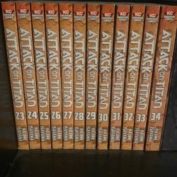 Attack On Titan 23-34 ( Entire Season 4 In Manga)
