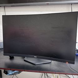 27” AOC Curved Monitor
