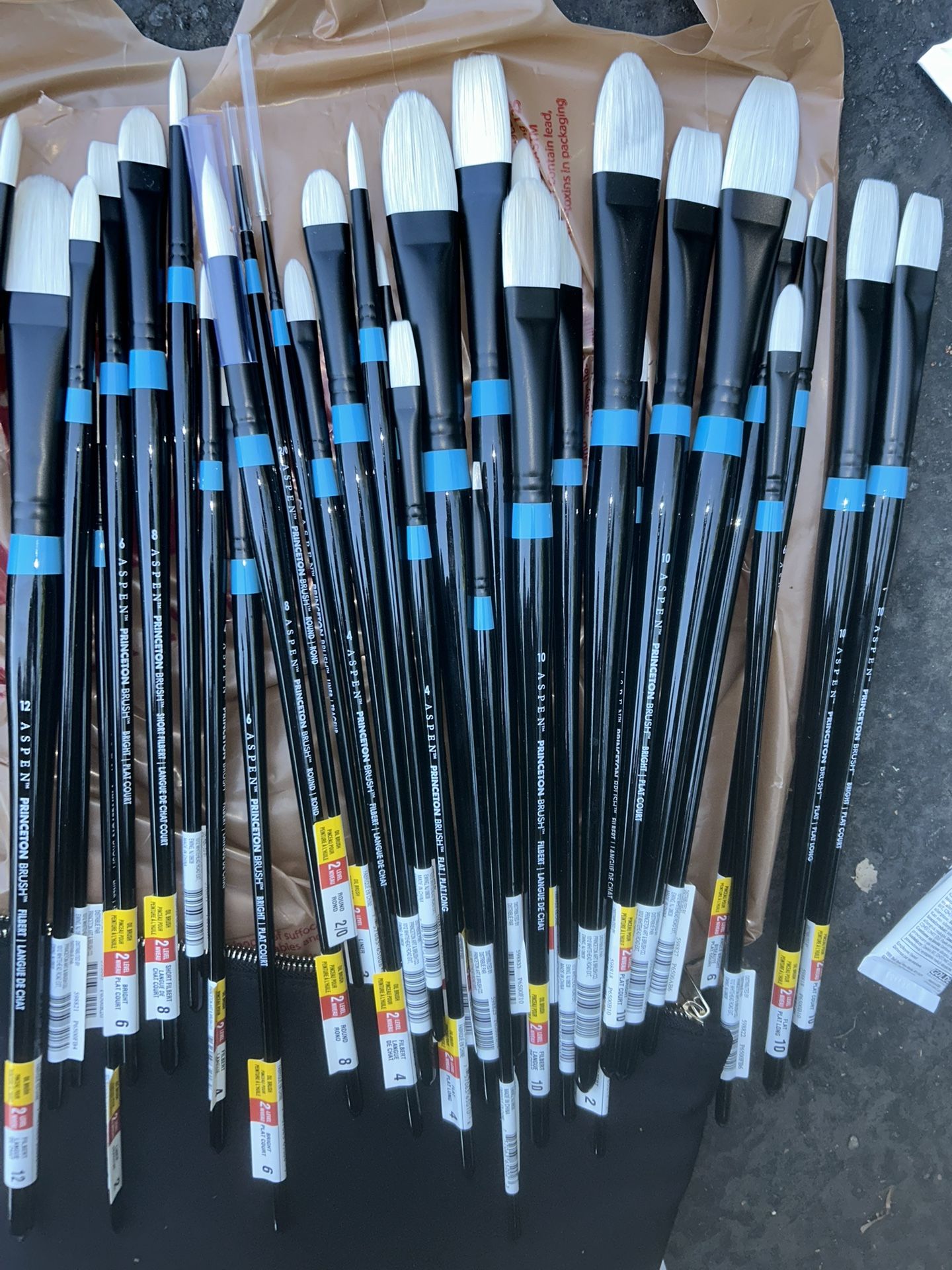 Brand New Oil Paint Brushes