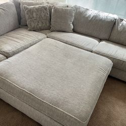 Sectional With Ottoman 