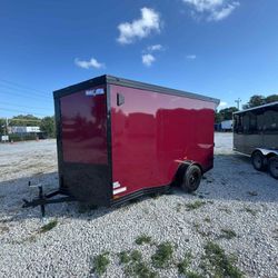 6×12 Enclosed Trailer