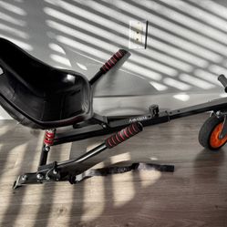  Hiboy HC-02 Hoverboard Seat Attachment with Rear Suspension Go Kart -  Bluetooth Hoverboard